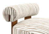 Niobe Beige Accent Chair from Furniture of America - Luna Furniture