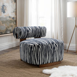 Niobe Midnight Blue Accent Chair from Furniture of America - Luna Furniture