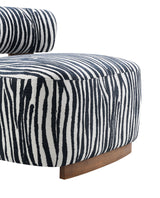 Niobe Midnight Blue Accent Chair from Furniture of America - Luna Furniture