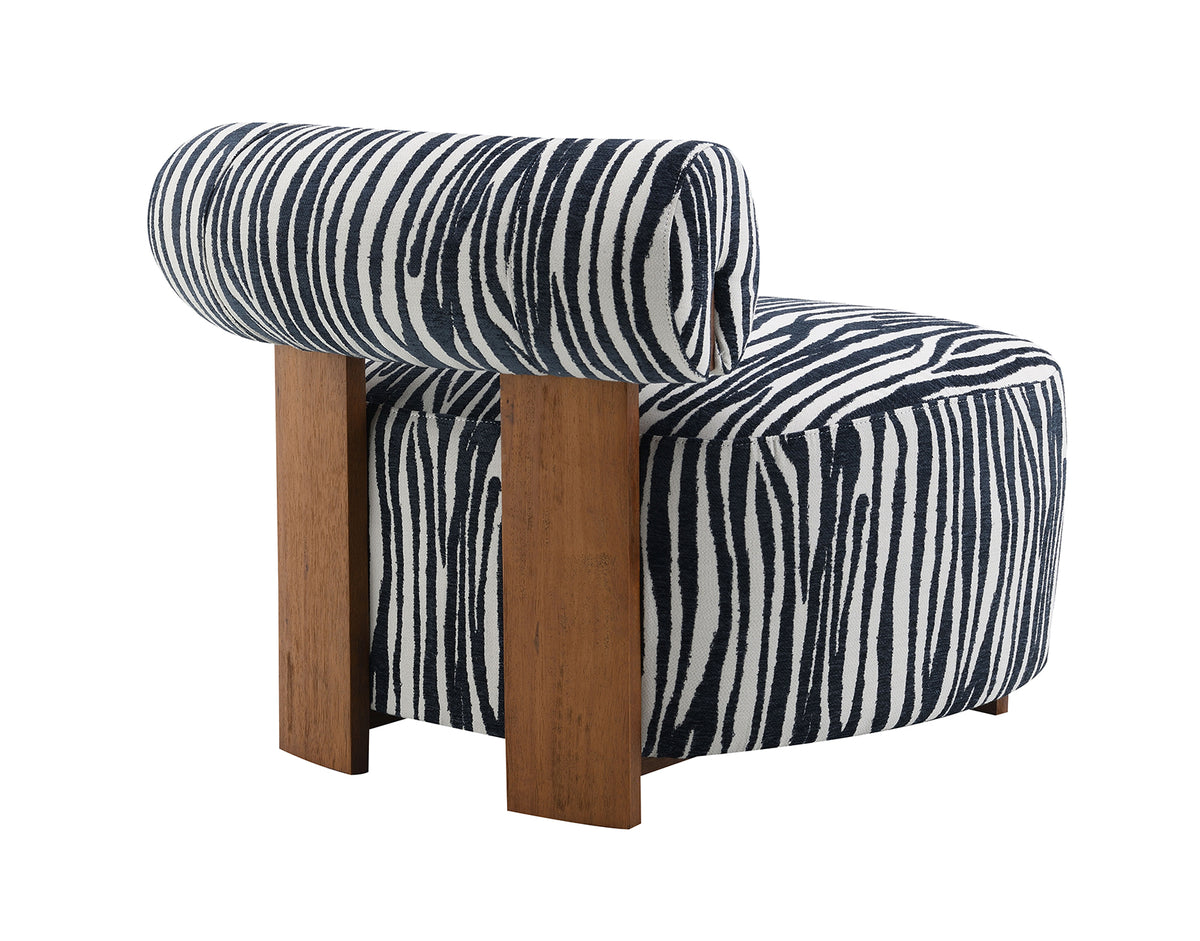 Niobe Midnight Blue Accent Chair from Furniture of America - Luna Furniture