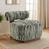 Niobe Green Accent Chair from Furniture of America - Luna Furniture