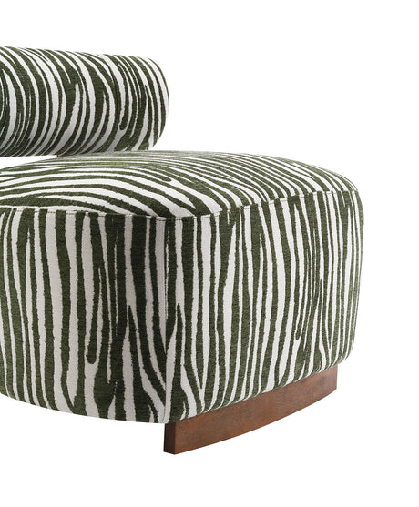 Niobe Green Accent Chair from Furniture of America - Luna Furniture