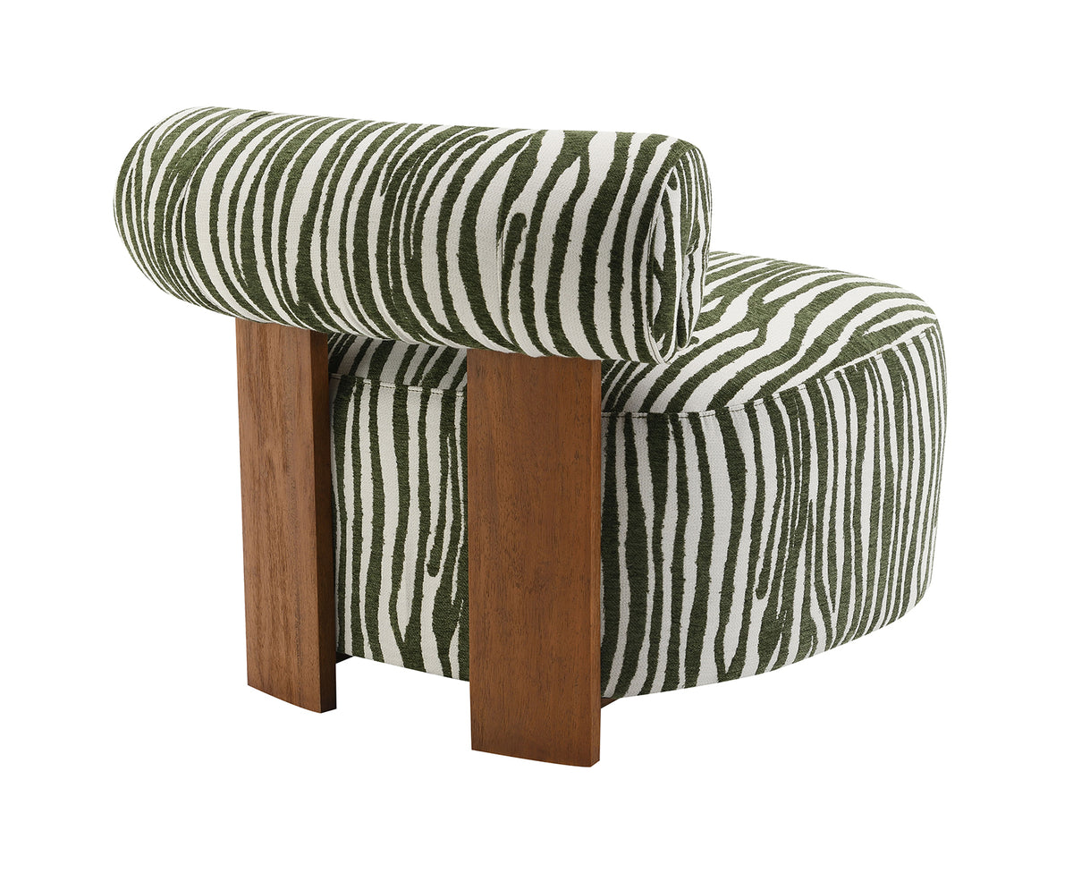 Niobe Green Accent Chair from Furniture of America - Luna Furniture