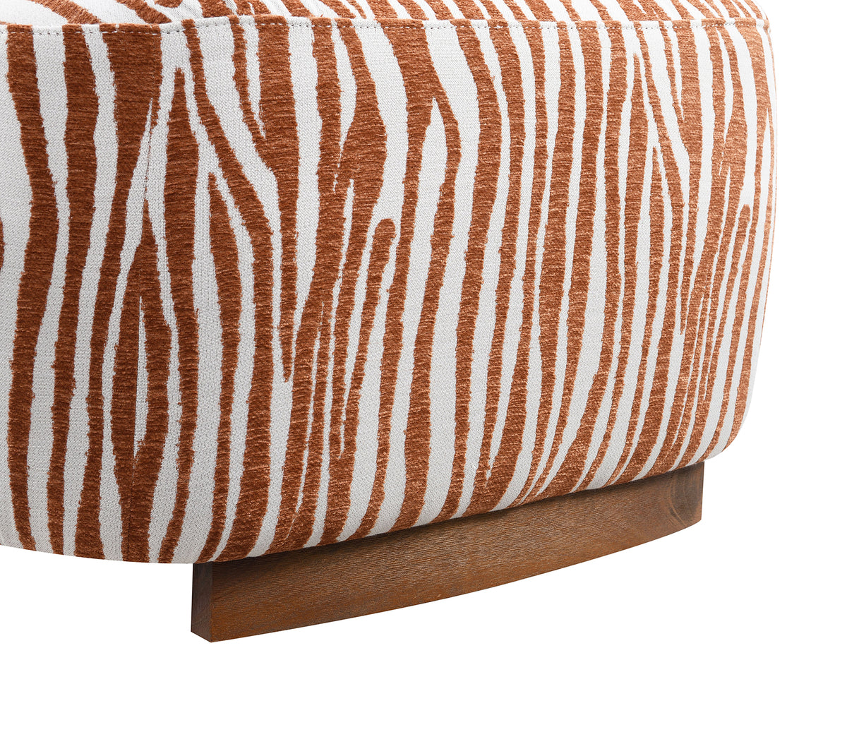 Niobe Rustic Orange Accent Chair from Furniture of America - Luna Furniture
