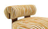 Niobe Yellow Accent Chair from Furniture of America - Luna Furniture