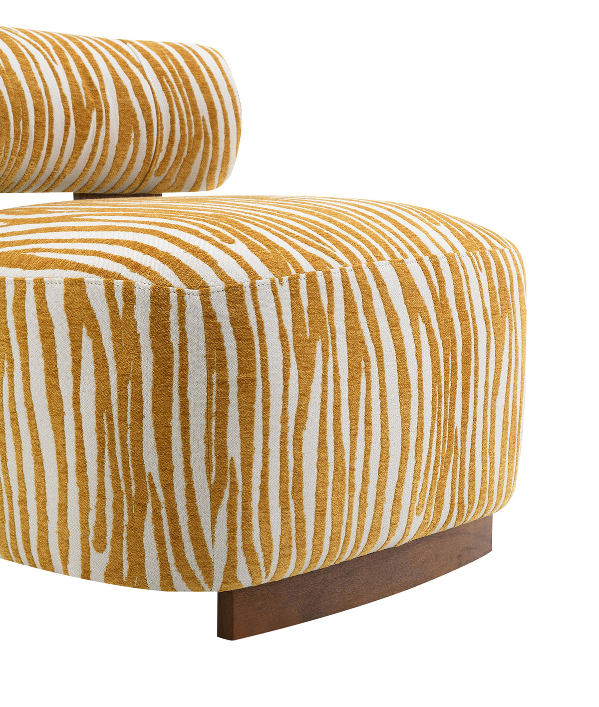 Niobe Yellow Accent Chair from Furniture of America - Luna Furniture
