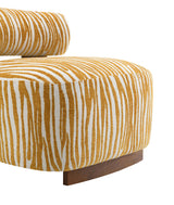 Niobe Yellow Accent Chair from Furniture of America - Luna Furniture