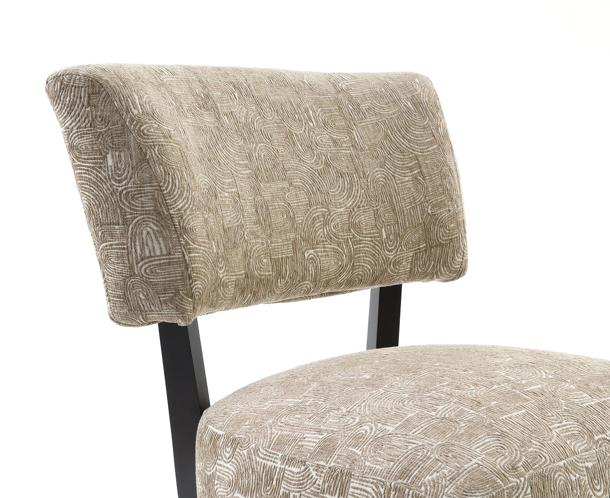 Aveni Beige Accent Chair from Furniture of America - Luna Furniture