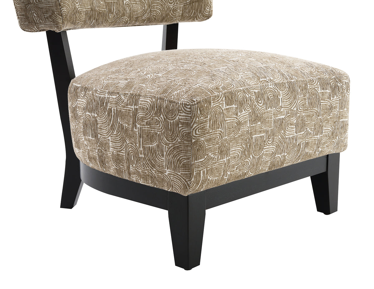 Aveni Beige Accent Chair from Furniture of America - Luna Furniture