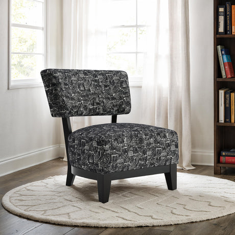 Aveni Black Accent Chair from Furniture of America - Luna Furniture