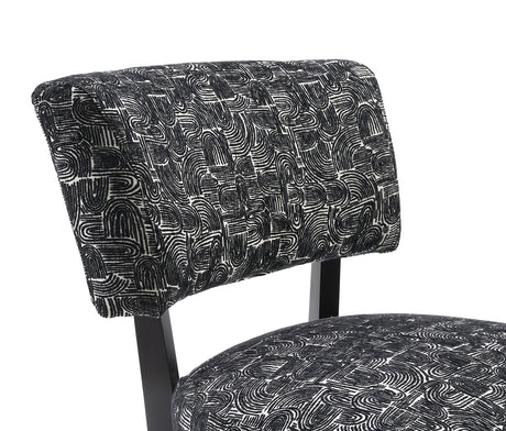 Aveni Black Accent Chair from Furniture of America - Luna Furniture