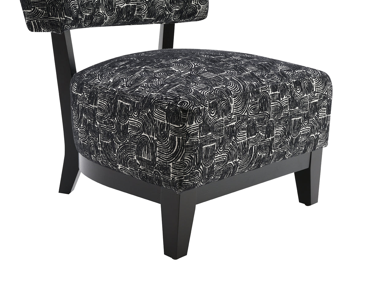 Aveni Black Accent Chair from Furniture of America - Luna Furniture