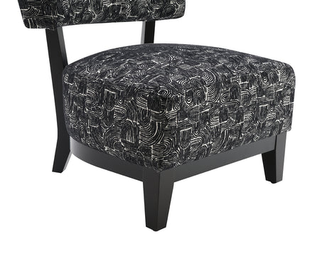 Aveni Black Accent Chair from Furniture of America - Luna Furniture