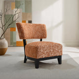 Aveni Rustic Orange Accent Chair from Furniture of America - Luna Furniture