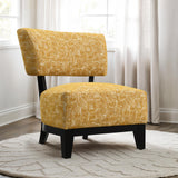 Aveni Yellow Accent Chair from Furniture of America - Luna Furniture