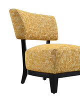 Aveni Yellow Accent Chair from Furniture of America - Luna Furniture