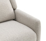 Psyche Beige Pushback Recliner from Furniture of America - Luna Furniture
