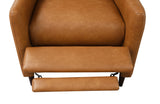 Psyche Brown Pushback Recliner from Furniture of America - Luna Furniture
