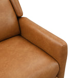 Psyche Brown Pushback Recliner from Furniture of America - Luna Furniture