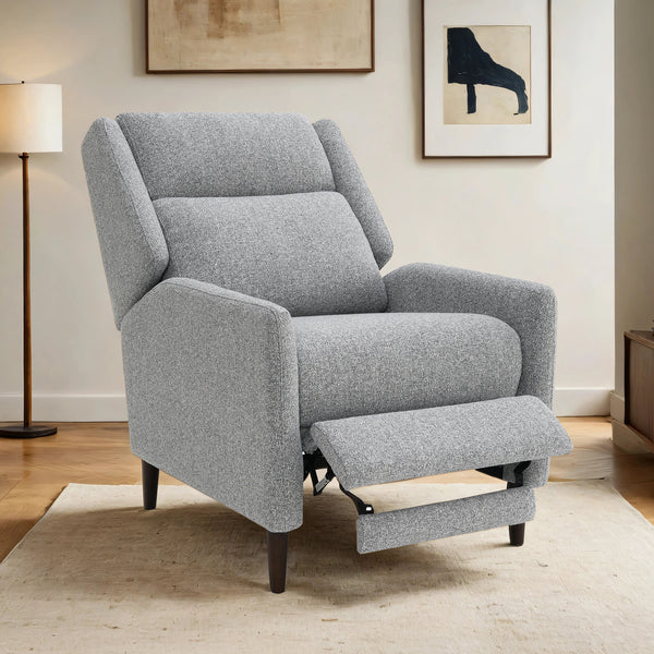 Psyche Gray Pushback Recliner
