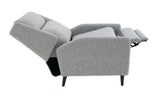 Psyche Gray Pushback Recliner from Furniture of America - Luna Furniture