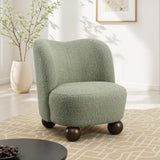 Karey Green Accent Chair from Furniture of America - Luna Furniture