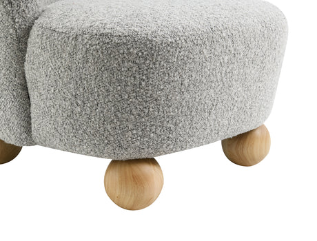 Karey Gray Accent Chair from Furniture of America - Luna Furniture