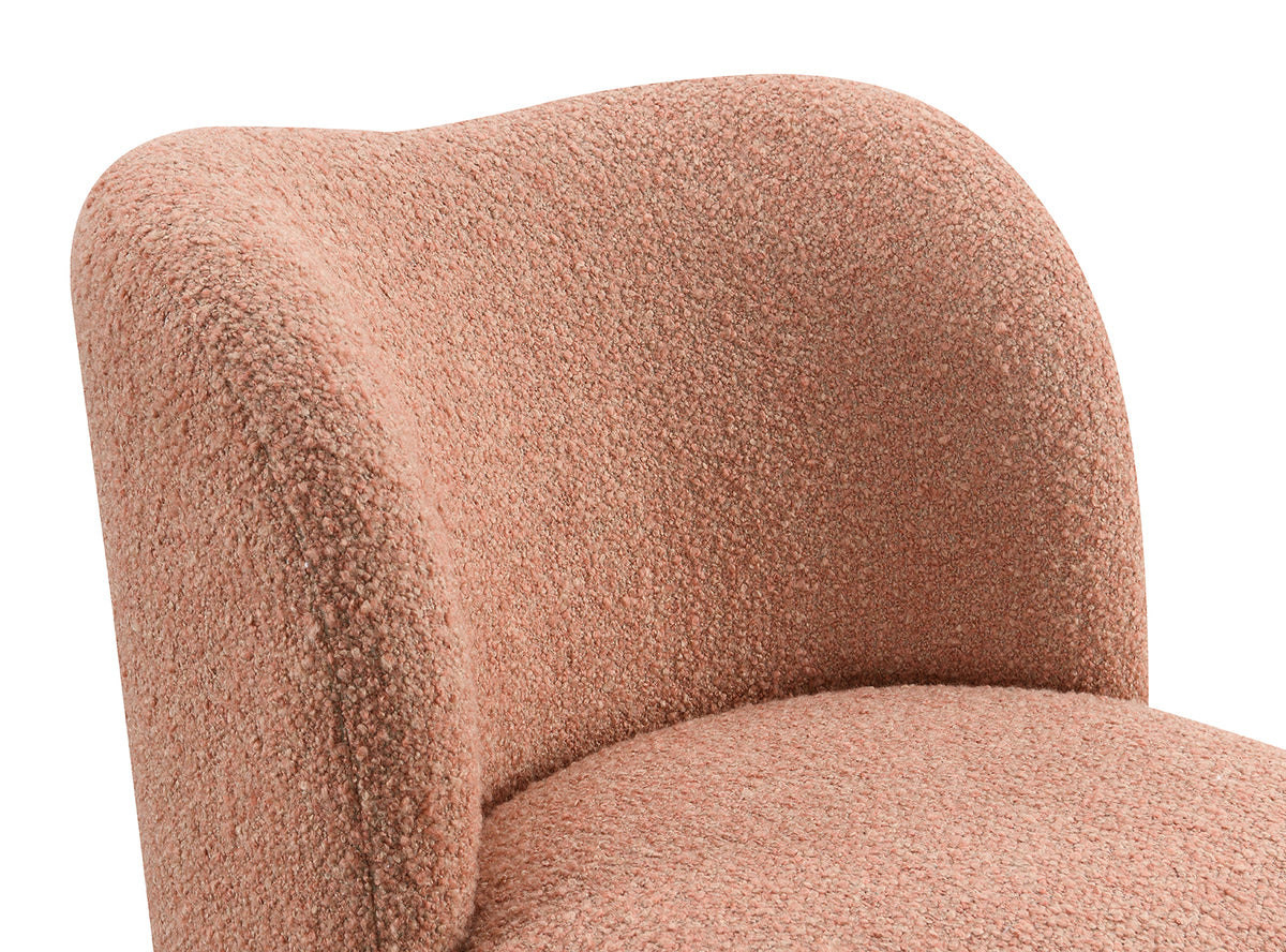 Karey Pink Accent Chair from Furniture of America - Luna Furniture