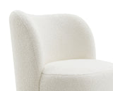 Karey White Accent Chair from Furniture of America - Luna Furniture
