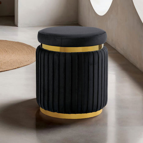 Dottie Black Stool from Furniture of America - Luna Furniture