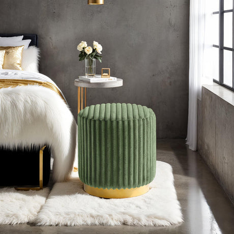 Yolanda Green Stool from Furniture of America - Luna Furniture