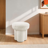 Thisbe Beige Stool from Furniture of America - Luna Furniture