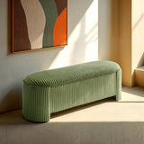 Grainne Green Storage Bench from Furniture of America - Luna Furniture