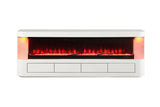 Luken White 71" TV Stand w/ Electric Fire Place from Furniture of America - Luna Furniture