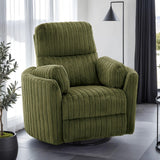 Belper Olive Green Power Glider Recliner w/ Swivel from Furniture of America - Luna Furniture