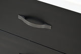 Shildon Black/White Server from Furniture of America - Luna Furniture