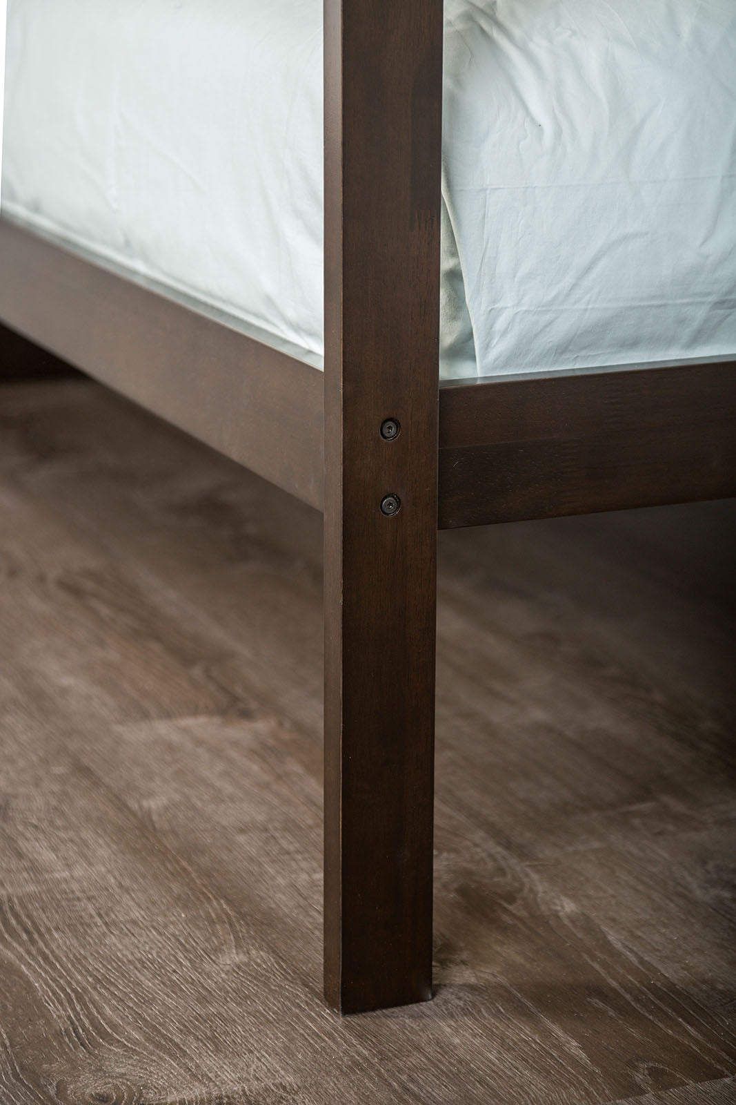 Ontario Espresso Twin/Twin Bunk Bed from Furniture of America - Luna Furniture