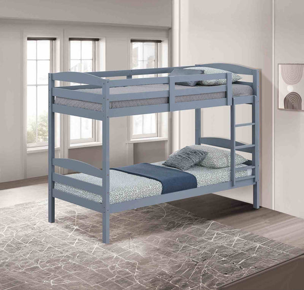 Finsbury Gray Twin/Twin Bunk Bed