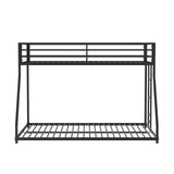 Rothwell Matte Black Twin/full Metal Bunk Bed from Furniture of America - Luna Furniture