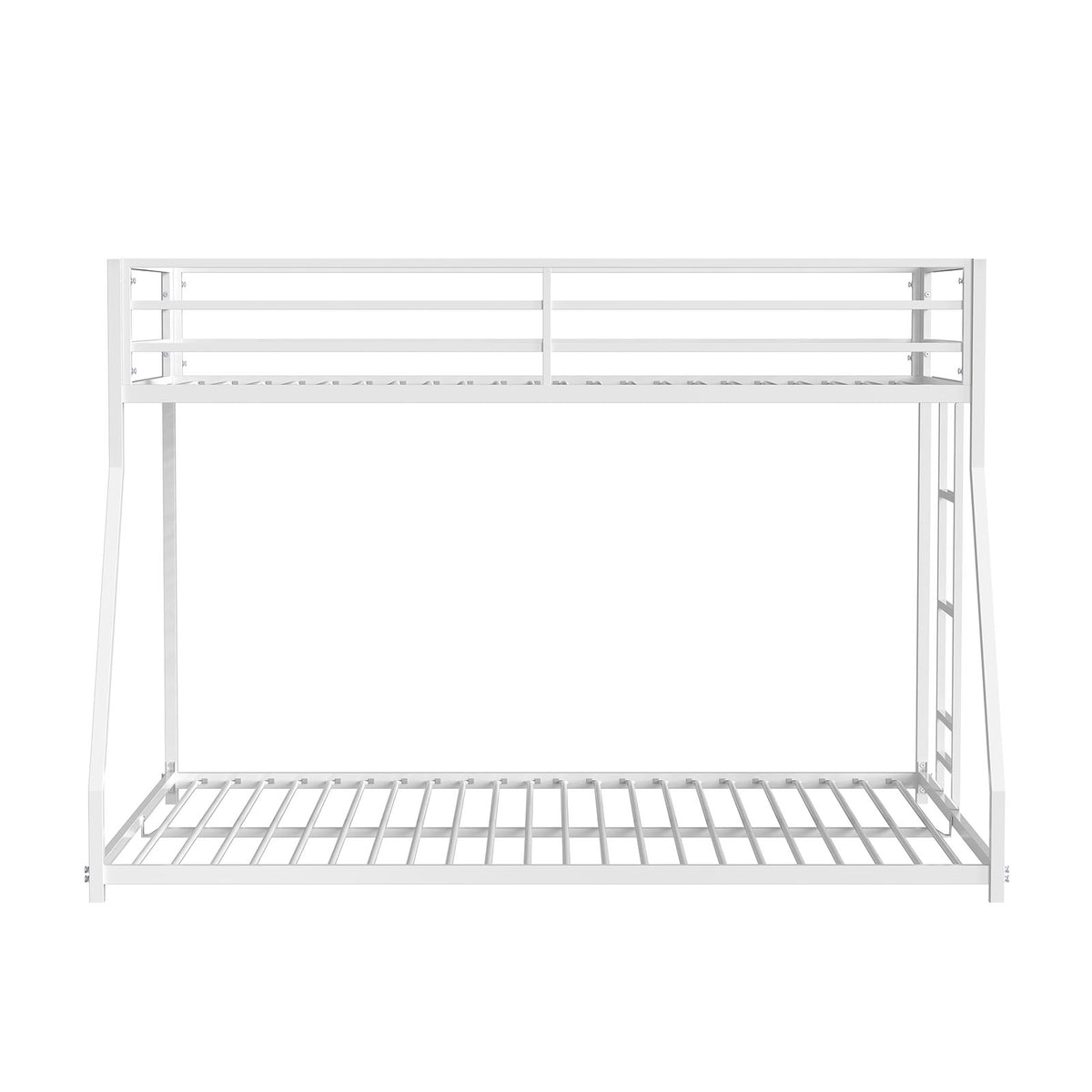 Rothwell Matte White Twin/full Metal Bunk Bed from Furniture of America - Luna Furniture