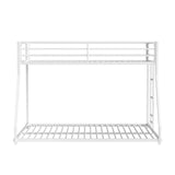 Rothwell Matte White Twin/full Metal Bunk Bed from Furniture of America - Luna Furniture