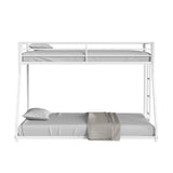 Rothwell Matte White Twin/full Metal Bunk Bed from Furniture of America - Luna Furniture