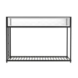 Southall Matte Black/Matte White Twin/twin Metal Bunk Bed from Furniture of America - Luna Furniture