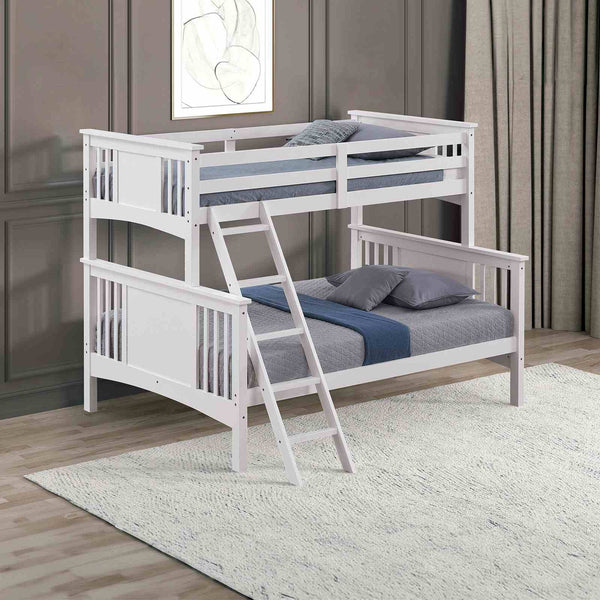 Spring Creek White Twin/Full Bunk Bed