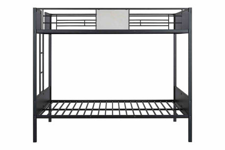 Molton Black Full/Full Metal Bunkbed from Furniture of America - Luna Furniture