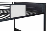 Molton Black Full/Full Metal Bunkbed from Furniture of America - Luna Furniture