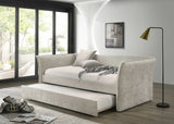 Yuri Beige Daybed w/ Trundle from Furniture of America - Luna Furniture