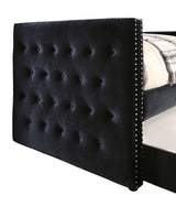 Susanna Black Daybed w/ Trundle from Furniture of America - Luna Furniture