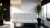 Bellevue Light Gray Futon Sofa Bed from Furniture of America - Luna Furniture