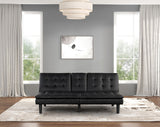 Eidsberg Black Futon Sofa Bed from Furniture of America - Luna Furniture